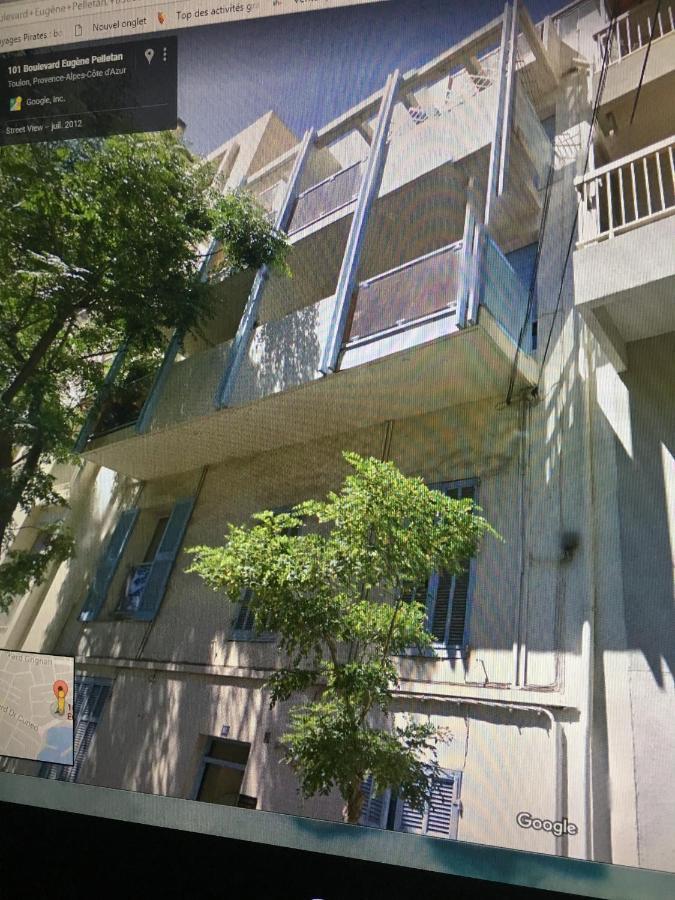 Goeland 3, Climatise, Wifi, Balcons Petite Vue Mer Laterale Au 3 Eme Etage Sans Ascenseur Тулон Экстерьер фото