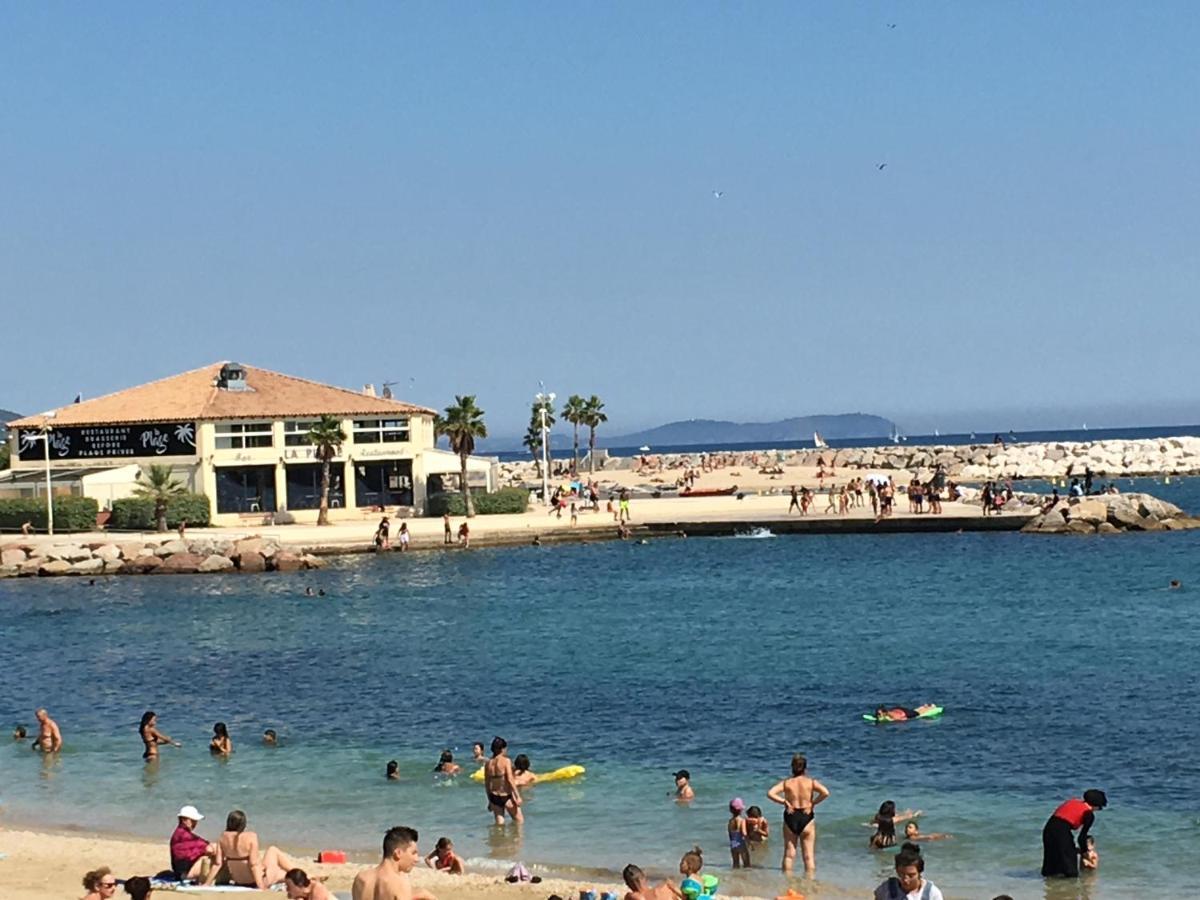 Goeland 3, Climatise, Wifi, Balcons Petite Vue Mer Laterale Au 3 Eme Etage Sans Ascenseur Тулон Экстерьер фото